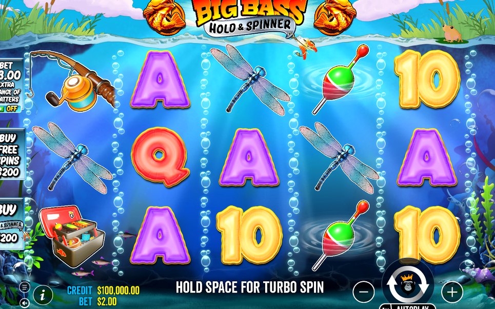 Big Bass – Hold & Spinner