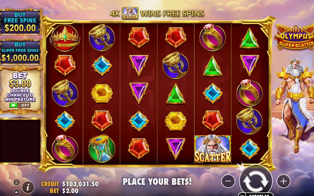 Gates of Olympus Super Scatter