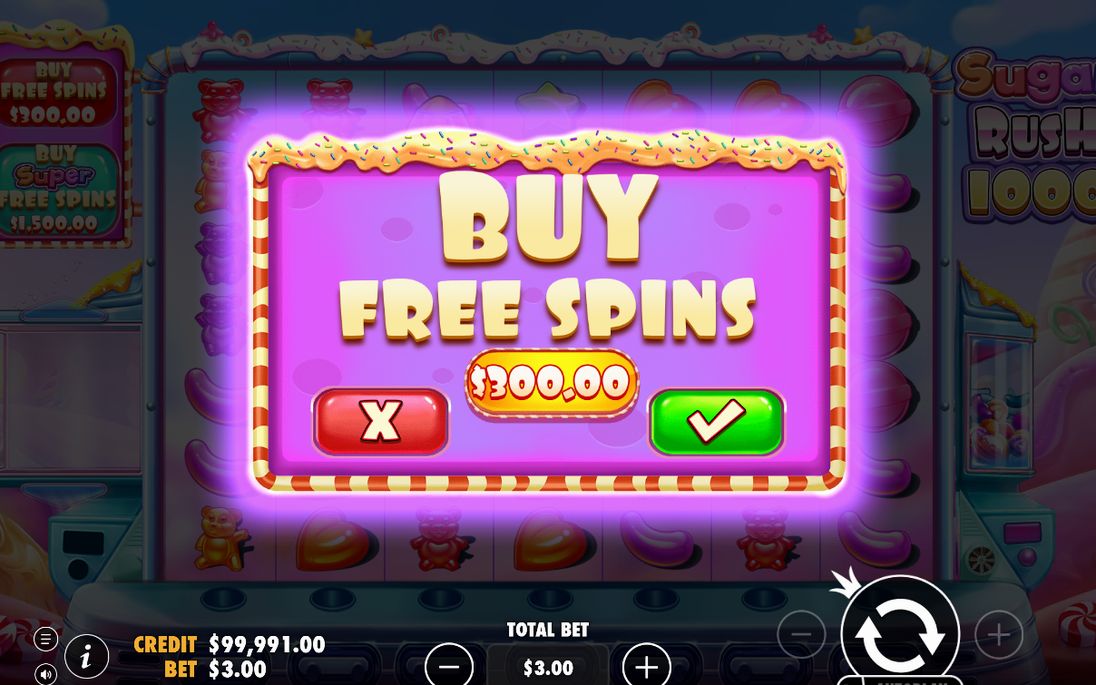 Free Spins round with special reels in play
