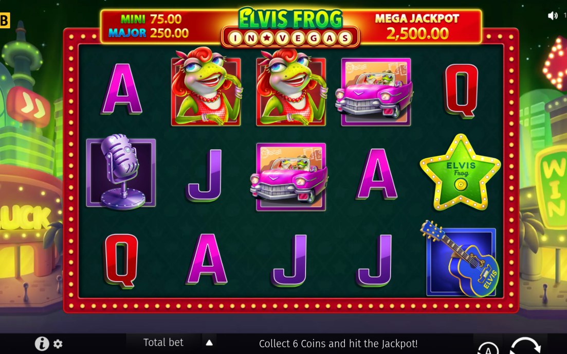 Elvis Frog in Vegas